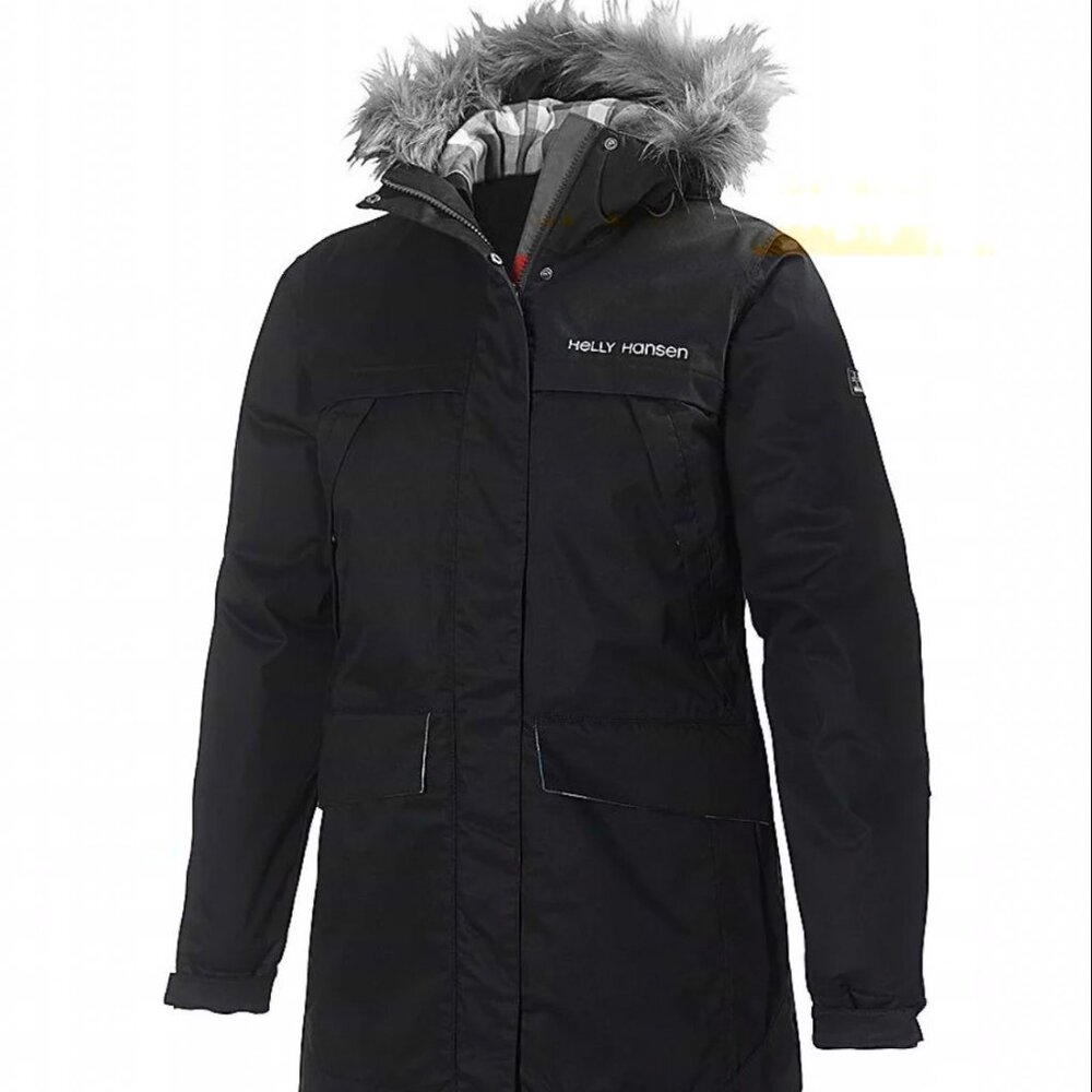 Helly Hansen Coastline Parka Midnight Blue Sz Medium